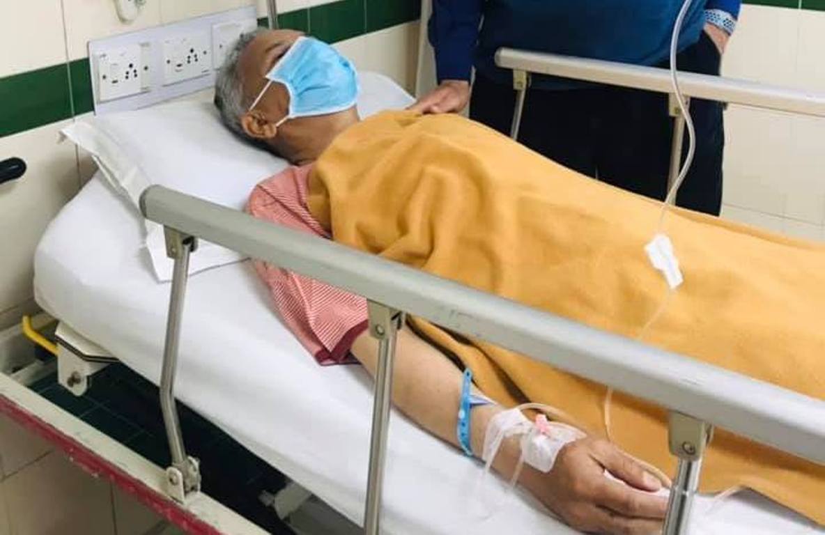 बाबुराम भट्टराईले ट्युमरको शल्यक्रिया नेपालमै गर्ने